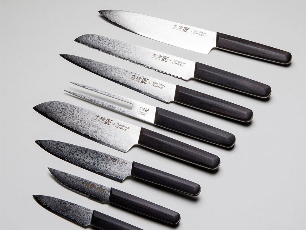 serie coltelli acciaio giapponese