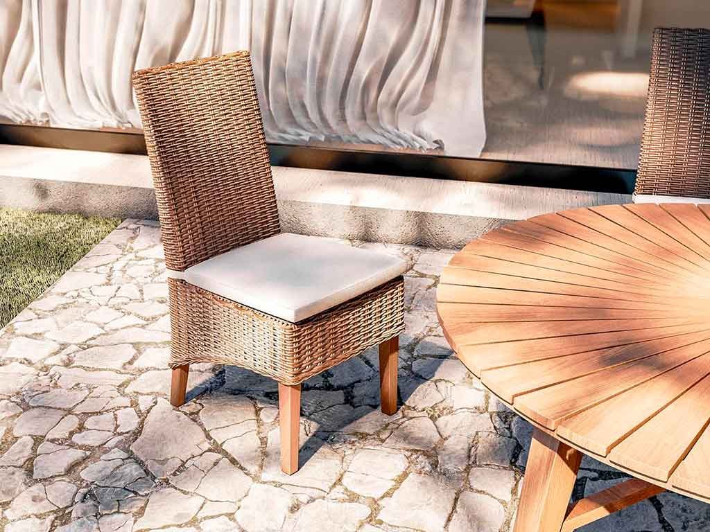 Sedie e poltroncine in rattan - 10 idee | La casa in ordine