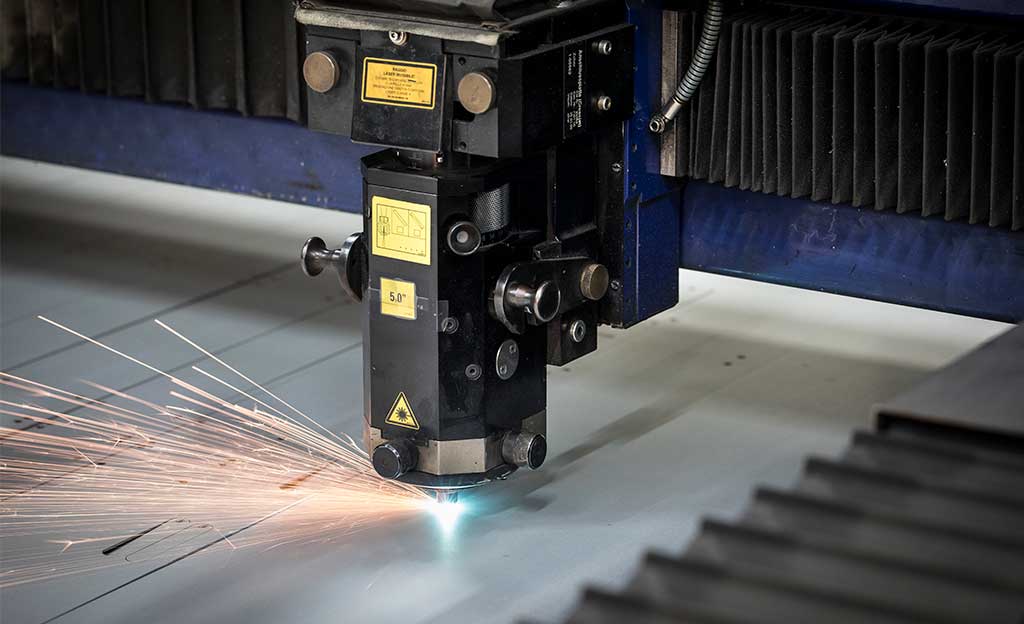 taglio laser acciaio
