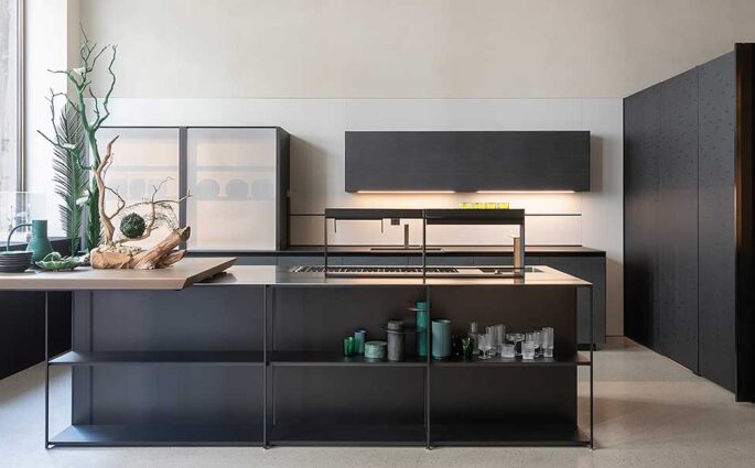 cucina design nero